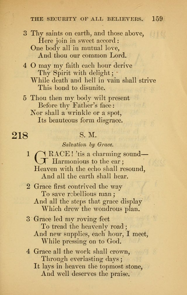 The New Baptist Psalmist and Tune Book: for churches and Sunday-schools page 159