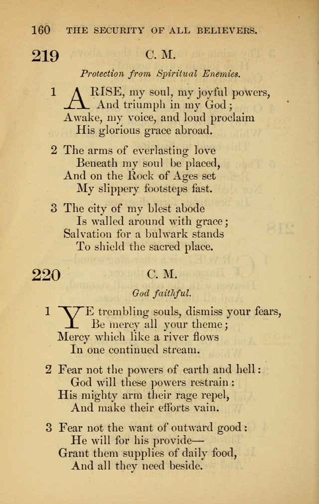 The New Baptist Psalmist and Tune Book: for churches and Sunday-schools page 160