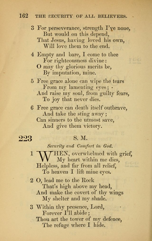 The New Baptist Psalmist and Tune Book: for churches and Sunday-schools page 162