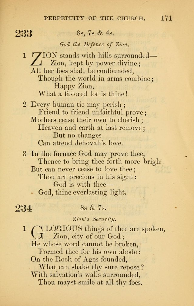 The New Baptist Psalmist and Tune Book: for churches and Sunday-schools page 171