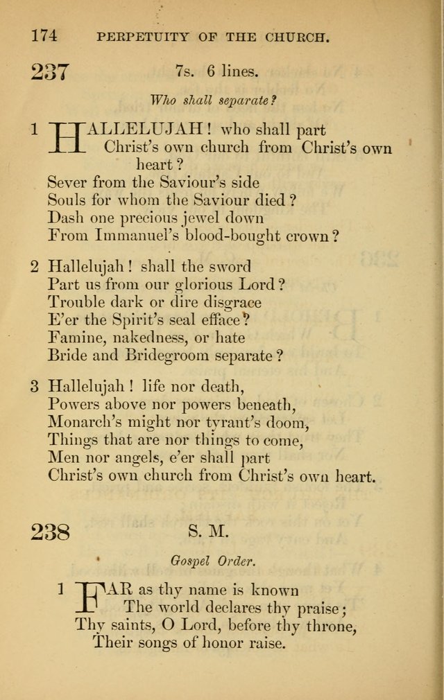 The New Baptist Psalmist and Tune Book: for churches and Sunday-schools page 174