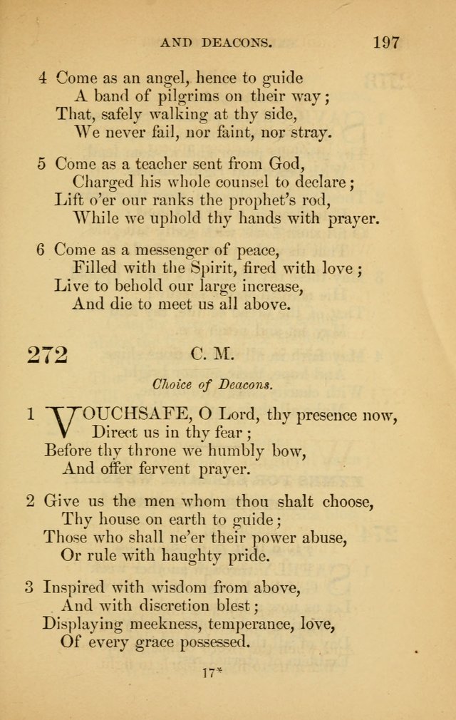 The New Baptist Psalmist and Tune Book: for churches and Sunday-schools page 197