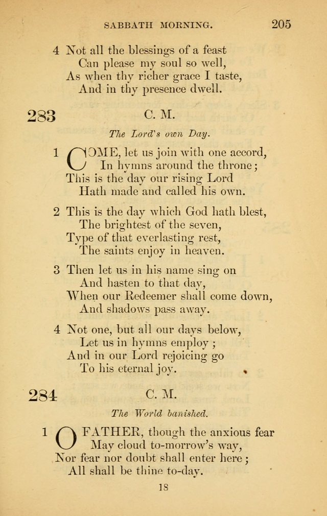 The New Baptist Psalmist and Tune Book: for churches and Sunday-schools page 205