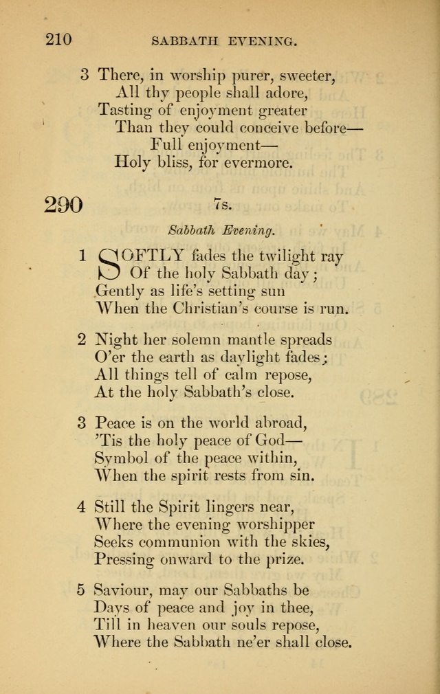 The New Baptist Psalmist and Tune Book: for churches and Sunday-schools page 210