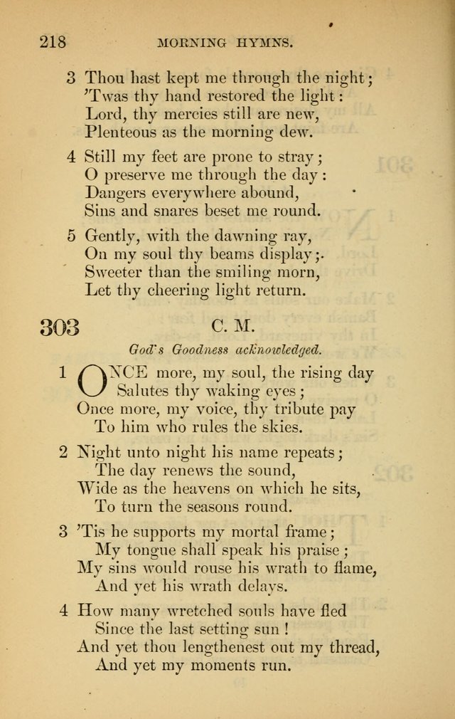 The New Baptist Psalmist and Tune Book: for churches and Sunday-schools page 218