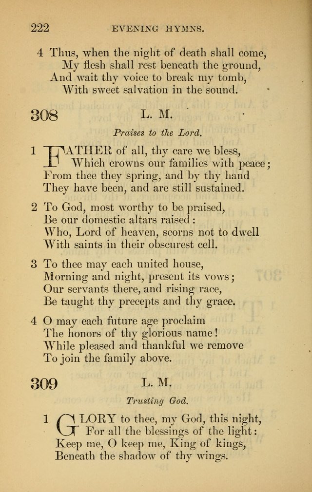 The New Baptist Psalmist and Tune Book: for churches and Sunday-schools page 222