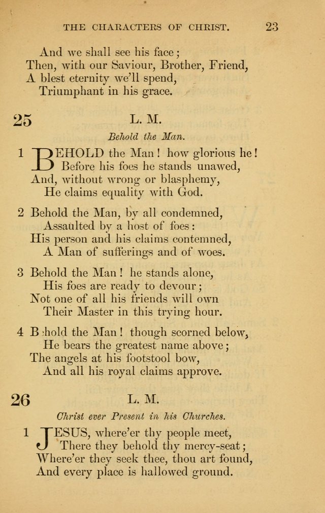 The New Baptist Psalmist and Tune Book: for churches and Sunday-schools page 23