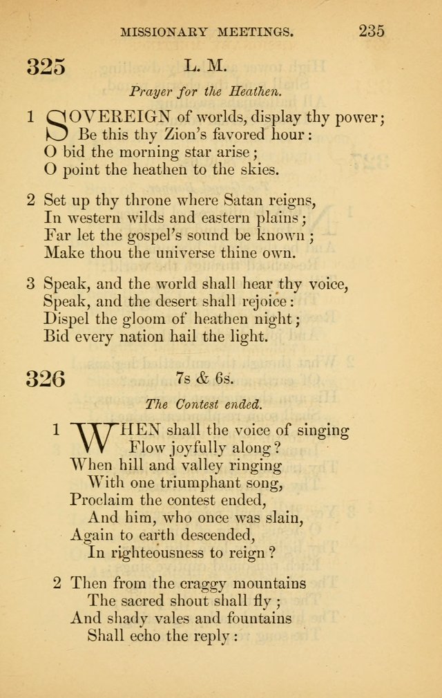 The New Baptist Psalmist and Tune Book: for churches and Sunday-schools page 235