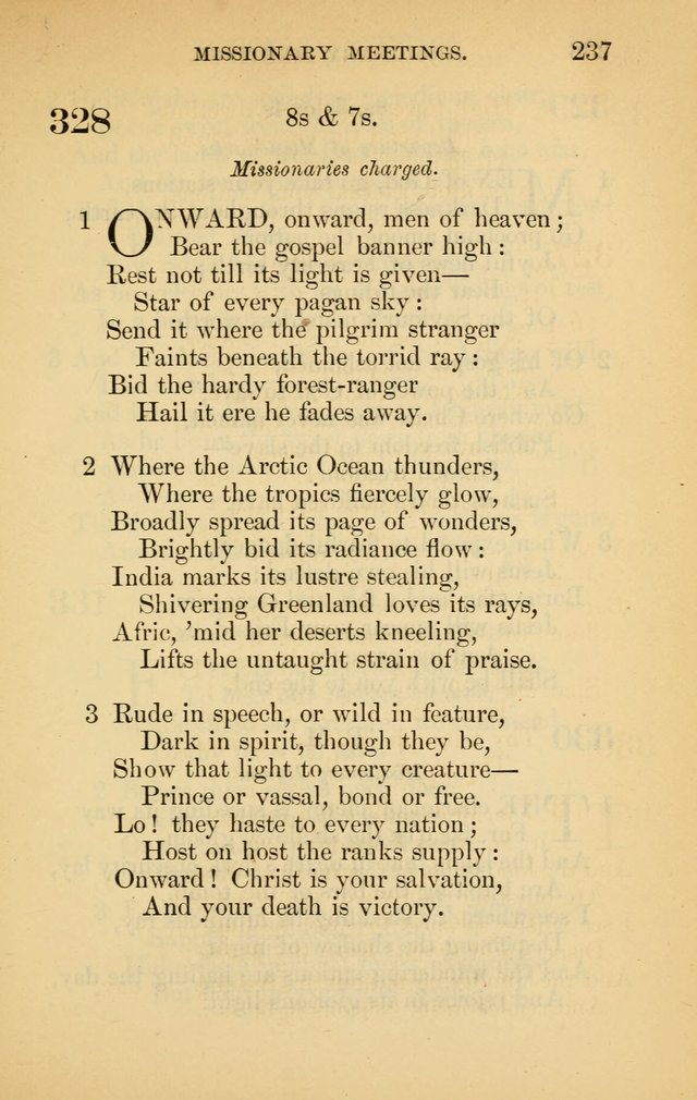 The New Baptist Psalmist and Tune Book: for churches and Sunday-schools page 237