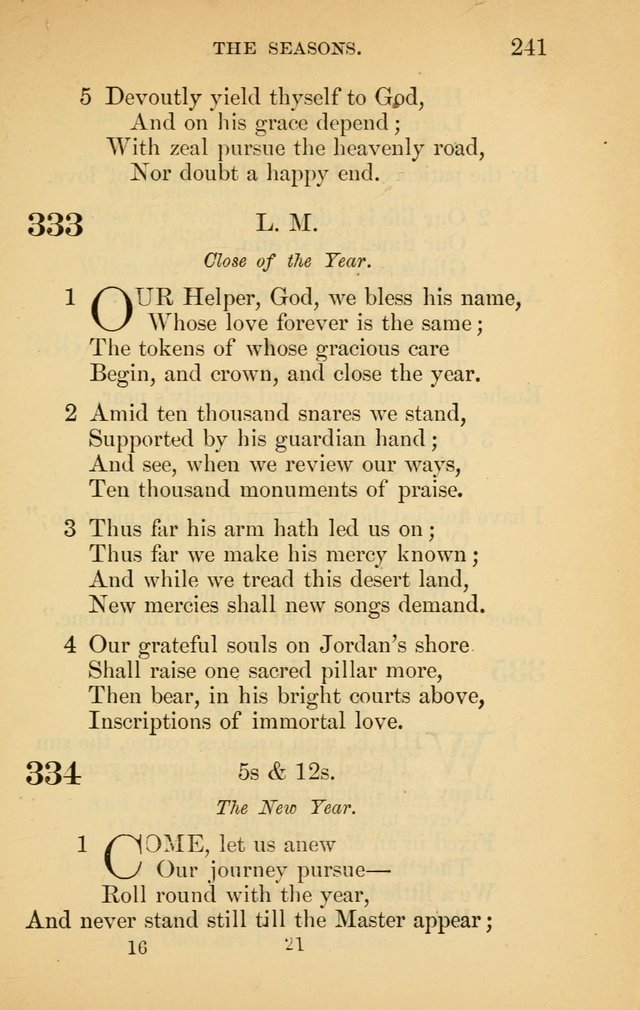 The New Baptist Psalmist and Tune Book: for churches and Sunday-schools page 241