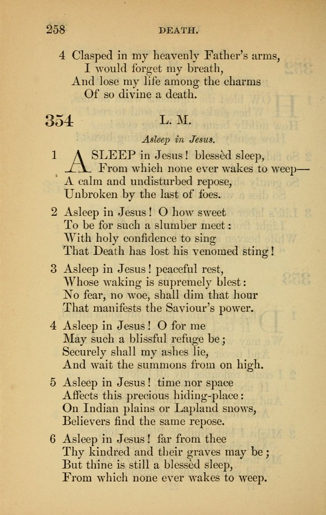 The New Baptist Psalmist and Tune Book: for churches and Sunday-schools page 258