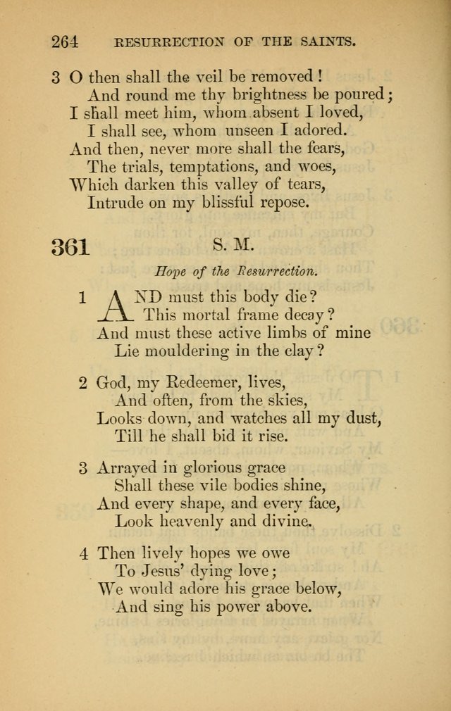 The New Baptist Psalmist and Tune Book: for churches and Sunday-schools page 264