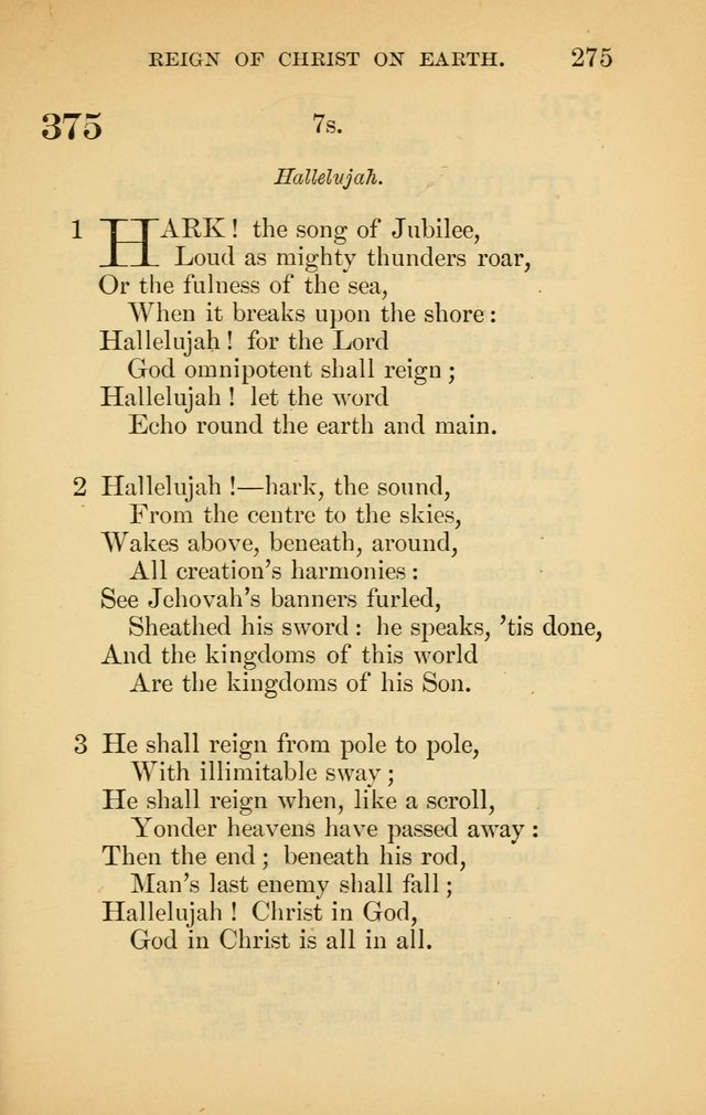 The New Baptist Psalmist and Tune Book: for churches and Sunday-schools page 275