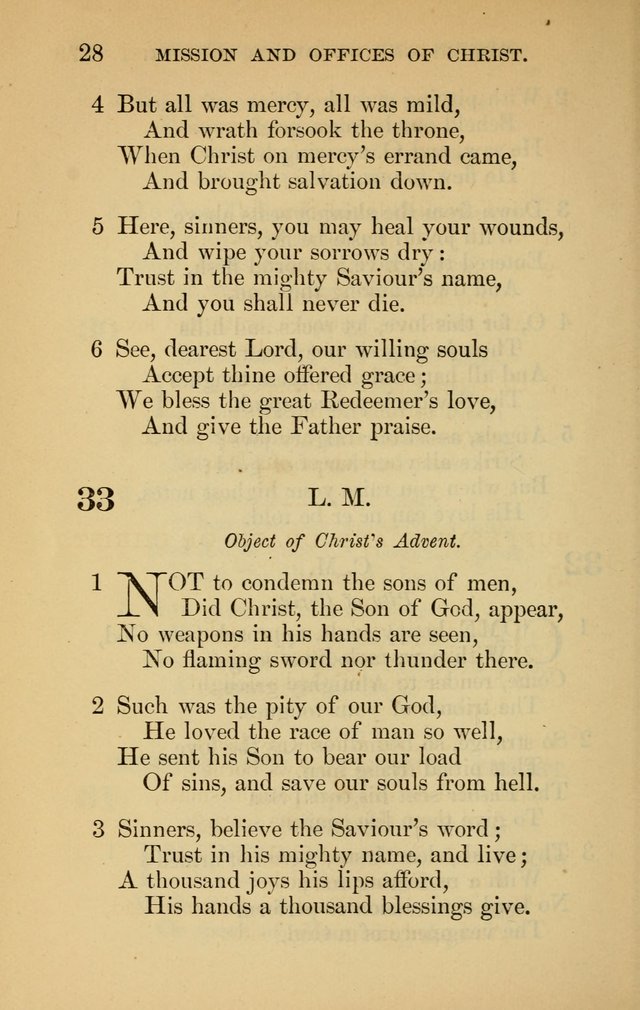 The New Baptist Psalmist and Tune Book: for churches and Sunday-schools page 28