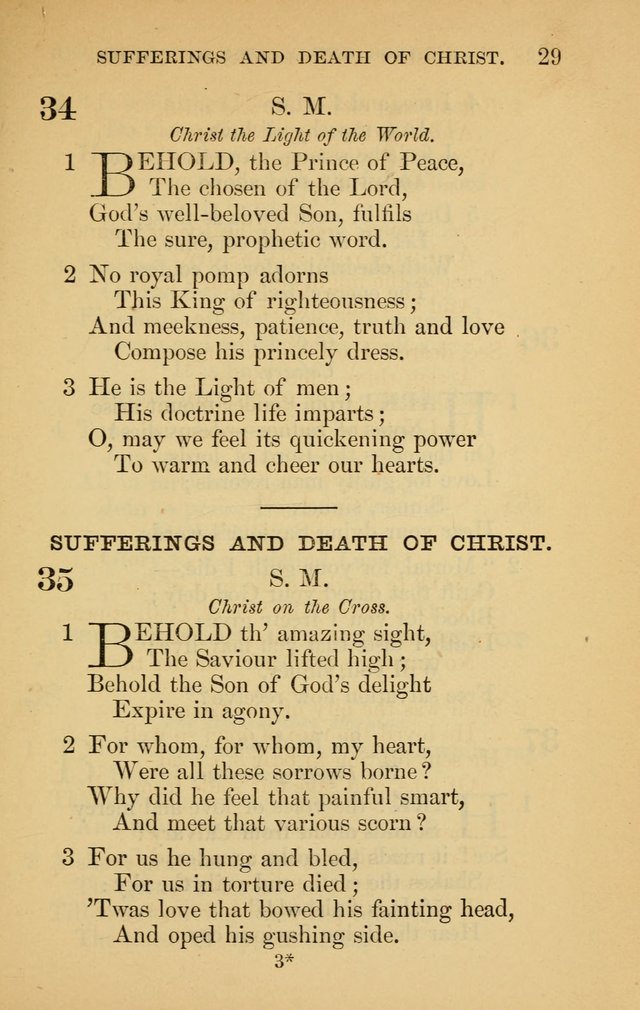 The New Baptist Psalmist and Tune Book: for churches and Sunday-schools page 29