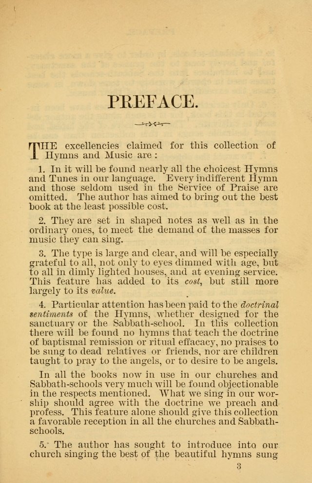 The New Baptist Psalmist and Tune Book: for churches and Sunday-schools page 3
