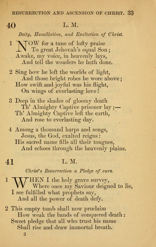 The New Baptist Psalmist and Tune Book: for churches and Sunday-schools page 33