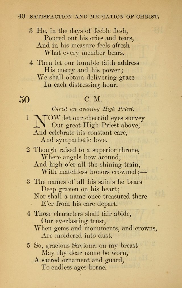 The New Baptist Psalmist and Tune Book: for churches and Sunday-schools page 40