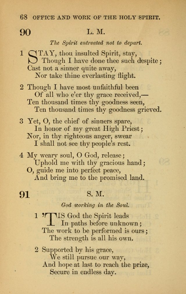 The New Baptist Psalmist and Tune Book: for churches and Sunday-schools page 68