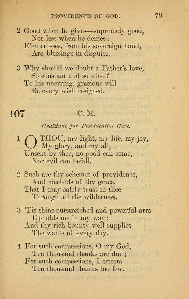 The New Baptist Psalmist and Tune Book: for churches and Sunday-schools page 79