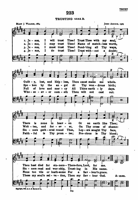 The New Baptist Praise Book: or, Hymns of the Centuries page 199