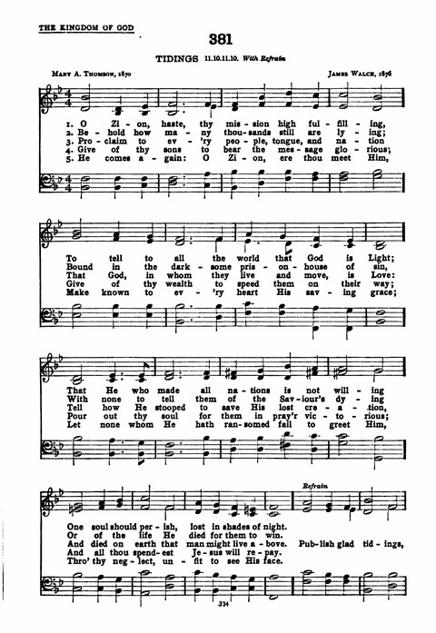 The New Baptist Praise Book: or, Hymns of the Centuries page 330