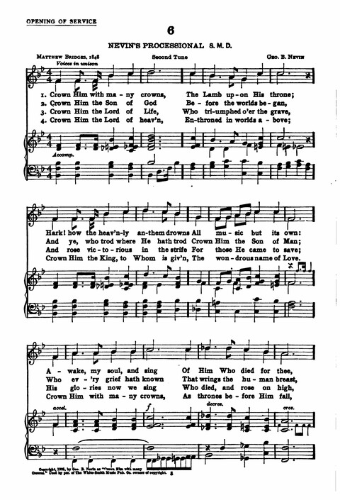 The New Baptist Praise Book: or, Hymns of the Centuries page 8