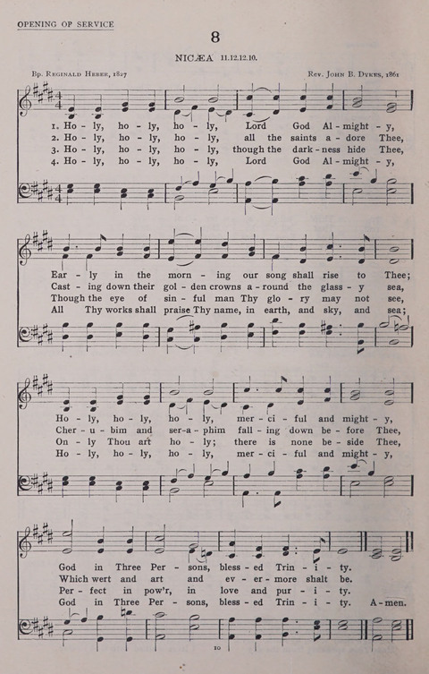 The New Baptist Praise Book: or hymns of the centuries page 10