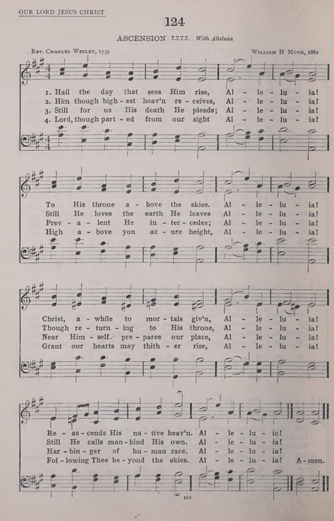 The New Baptist Praise Book: or hymns of the centuries page 112