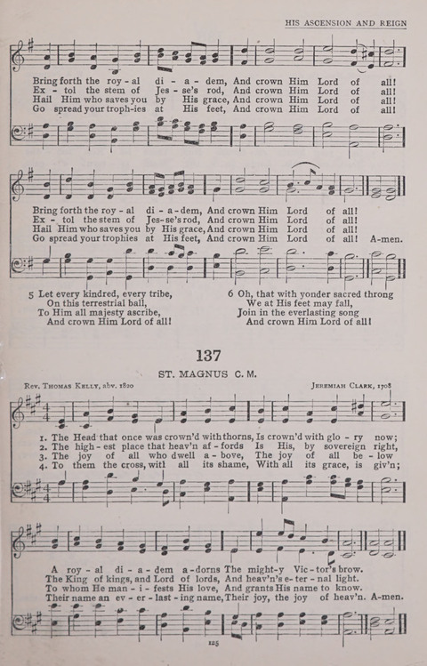 The New Baptist Praise Book: or hymns of the centuries page 125