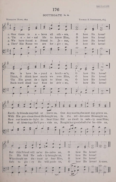 The New Baptist Praise Book: or hymns of the centuries page 157