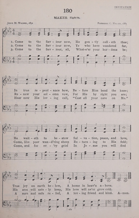 The New Baptist Praise Book: or hymns of the centuries page 161