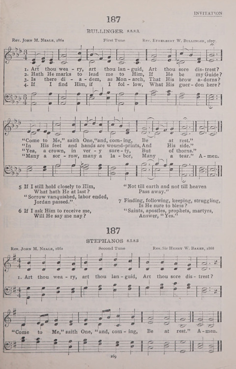 The New Baptist Praise Book: or hymns of the centuries page 169