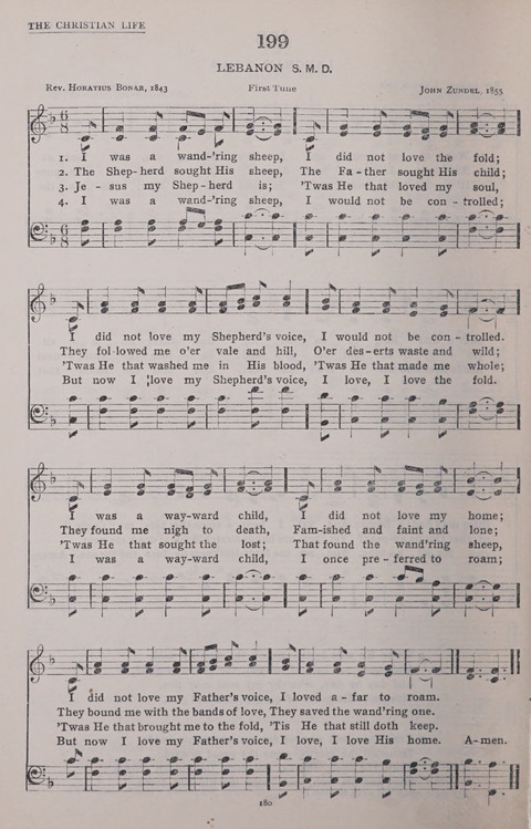 The New Baptist Praise Book: or hymns of the centuries page 180