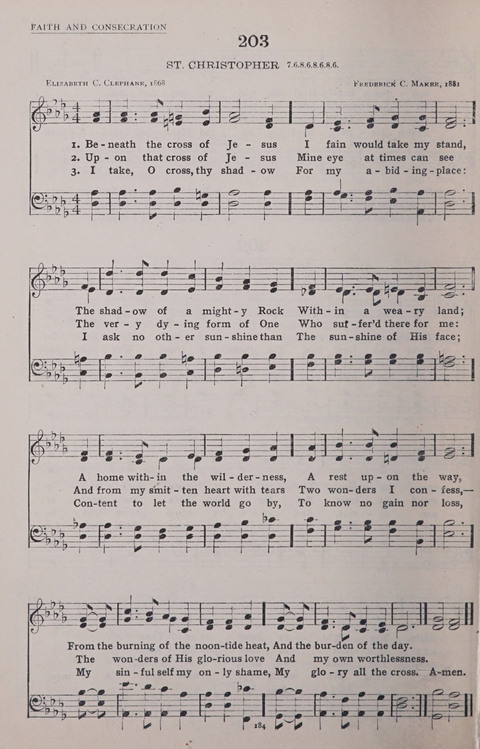 The New Baptist Praise Book: or hymns of the centuries page 184