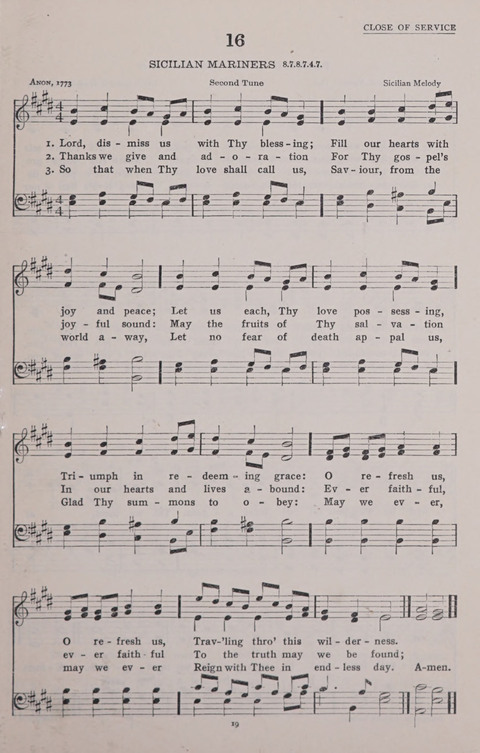 The New Baptist Praise Book: or hymns of the centuries page 19