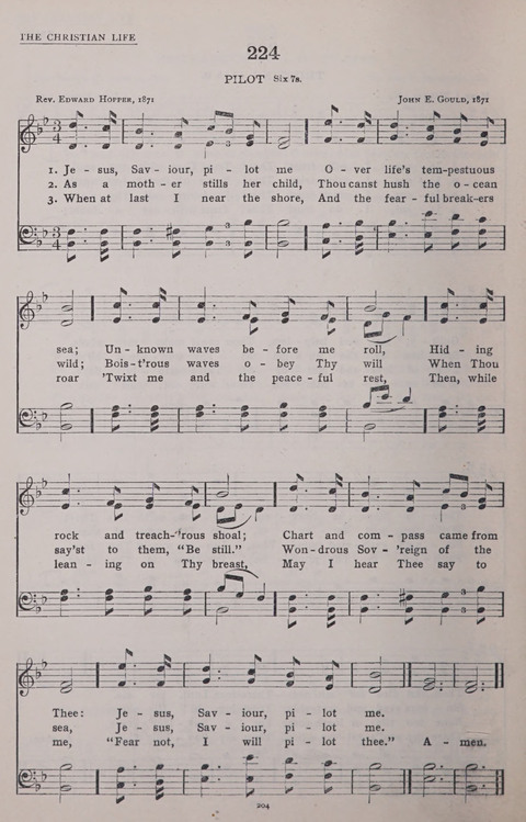 The New Baptist Praise Book: or hymns of the centuries page 204