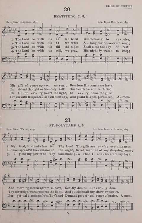 The New Baptist Praise Book: or hymns of the centuries page 23