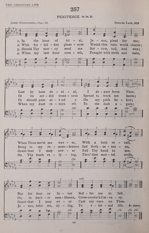 The New Baptist Praise Book: or hymns of the centuries page 232