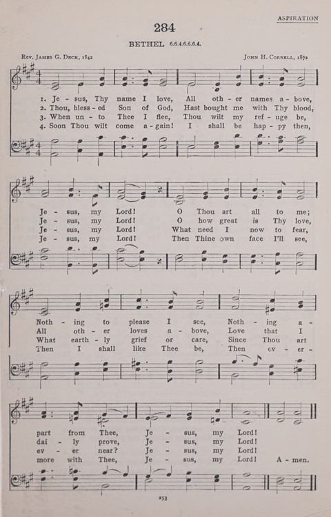 The New Baptist Praise Book: or hymns of the centuries page 253