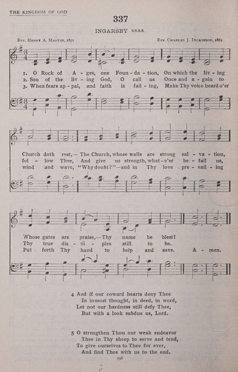 The New Baptist Praise Book: or hymns of the centuries page 296