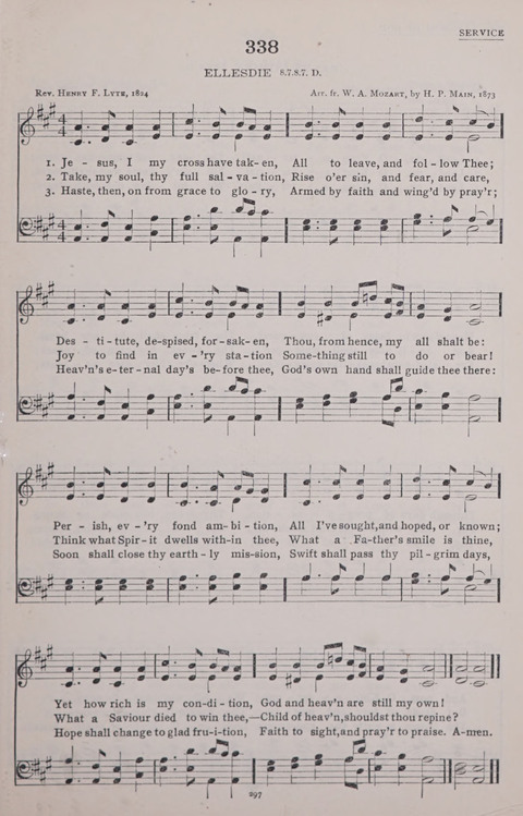 The New Baptist Praise Book: or hymns of the centuries page 297