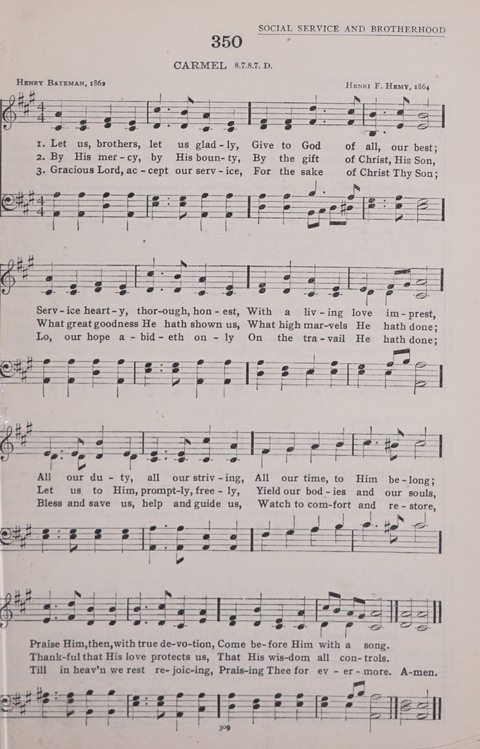 The New Baptist Praise Book: or hymns of the centuries page 309