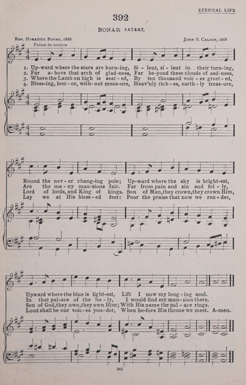 The New Baptist Praise Book: or hymns of the centuries page 343