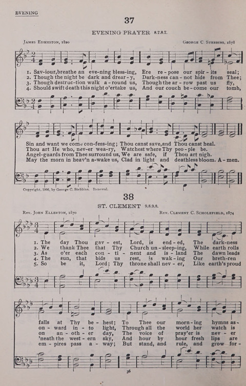 The New Baptist Praise Book: or hymns of the centuries page 36