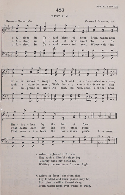 The New Baptist Praise Book: or hymns of the centuries page 373