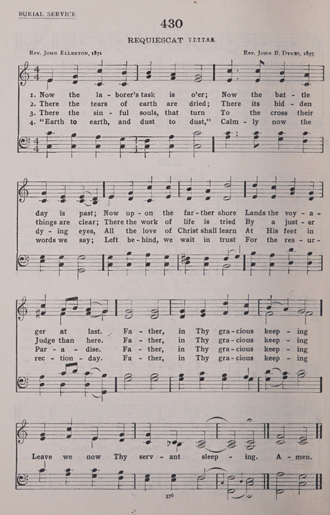 The New Baptist Praise Book: or hymns of the centuries page 376