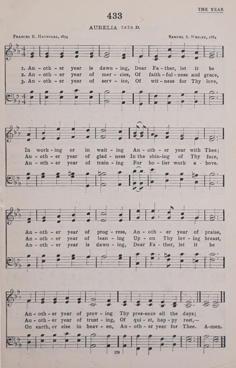 The New Baptist Praise Book: or hymns of the centuries page 379