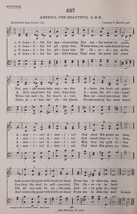 The New Baptist Praise Book: or hymns of the centuries page 382