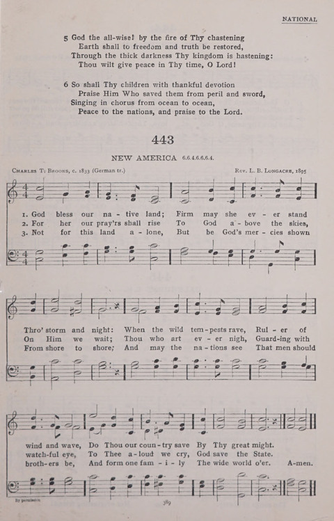 The New Baptist Praise Book: or hymns of the centuries page 389